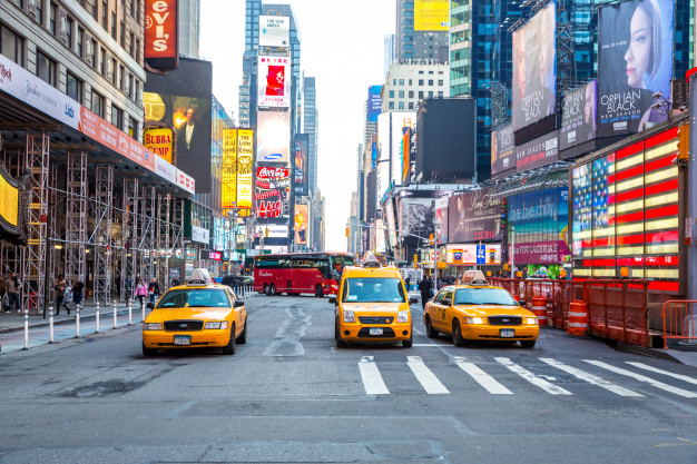 Times Square em Nova York (Foto: Freepik)